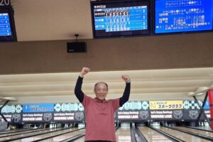 07_今回の担当･森下役員､初ストライク！