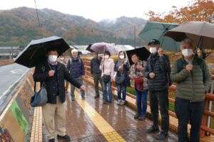 08_あと少しで伝統産業会館に到着！