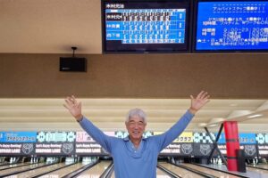 11_木村役員も､初ストライク！