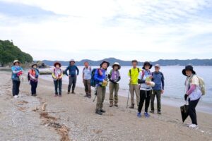 22_しろんご浜に集合で~す!