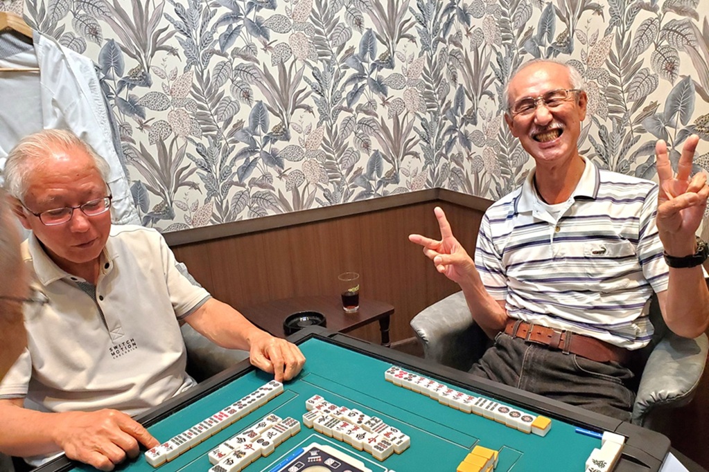 05_続いて、役満(四暗刻)を上がった堀口さん