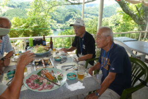 ㉒久し振りに話がはずみます