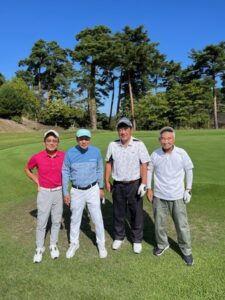 松寿会との顔合わせコンペ