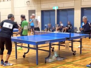 5）第3試合シングルス（Ohさん）