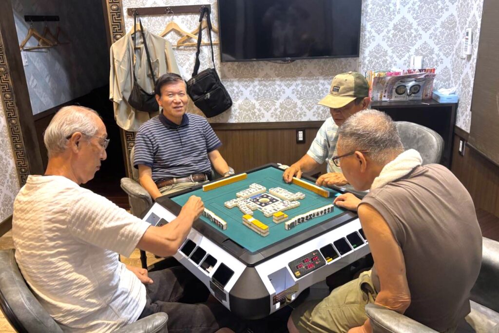 02_1回戦・B卓の対戦もようー1