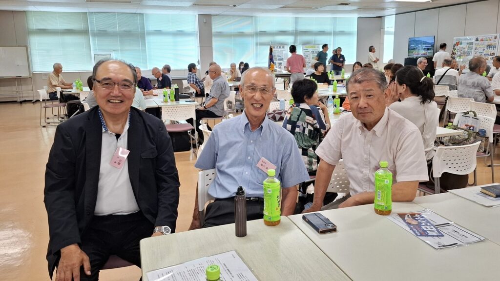 B-15.当方の参加者-③と緒方さん㊧