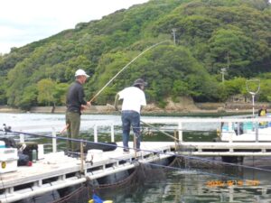 ① Imさん初ヒット！ イサキ？