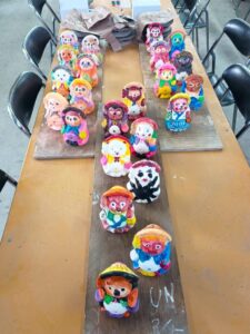 45_本日絵付けをした皆さんの作品