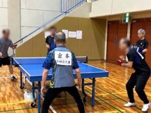 7）第3試合第2M（Ku＆Haペア）競り合ってます！