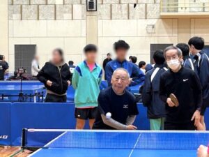 8)準々決勝~荻原・丸井ペア(荻原さん、公式試合・初勝利です!)