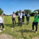 史跡公園内の見学