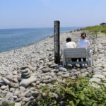 フォトスポットの二人