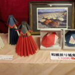 傘作り体験（ランプスタンド、折り紙傘）