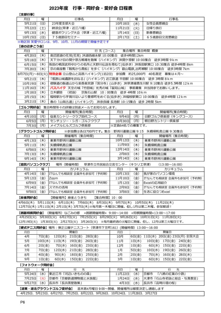 滋賀だより5-6月号と議案書 役員会（最終）_P6のサムネイル
