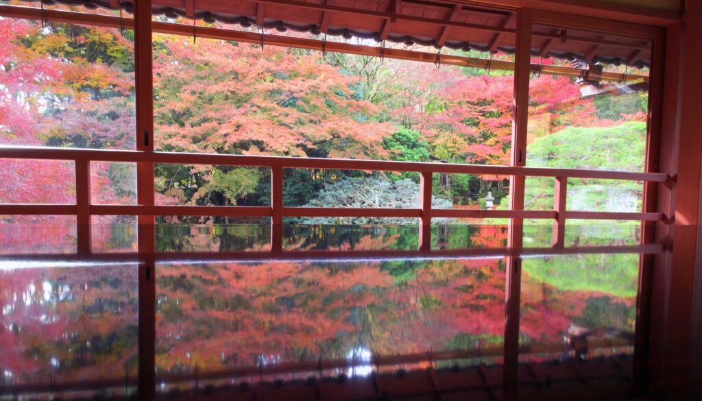 「旧竹林院の庭園」吉田 桂