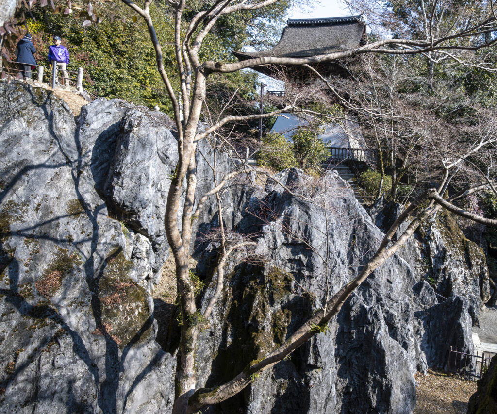 「巨岩に立つ」藤井 勝