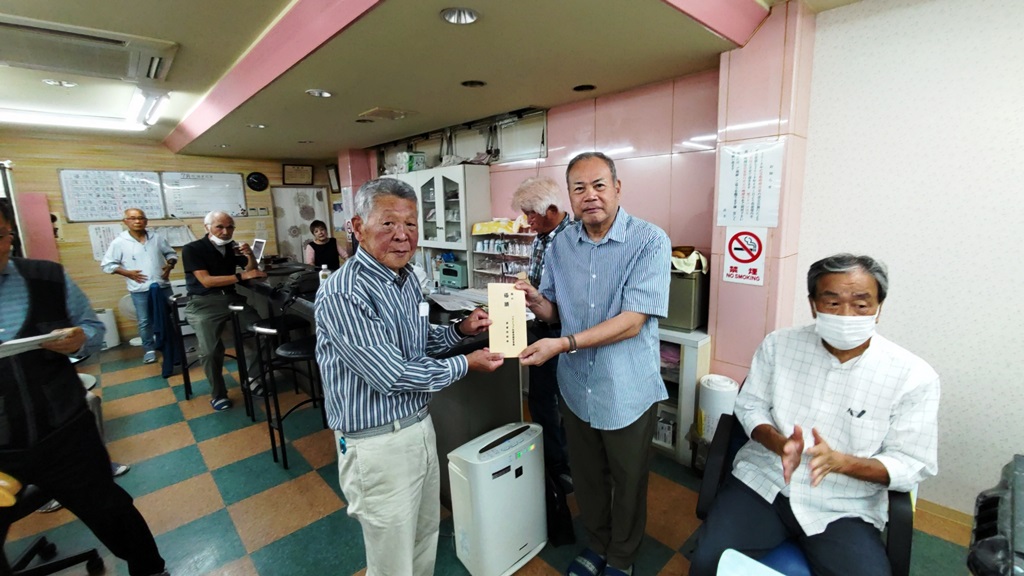 優勝　伊佐治さん