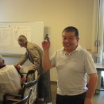 下山さんもニアピン賞を獲得