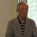 暑さにに立ち向かう強い意識と、安全運転を呼び掛ける藤井顧問