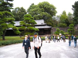 外人観光客の多さに😲