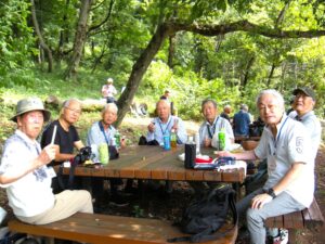 昼食休憩の始まり