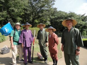 津久井城祭りの方と出会いました