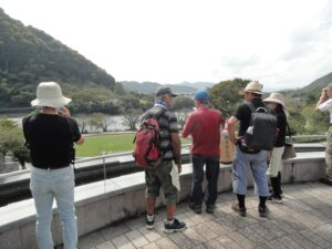 水の苑地に来ました