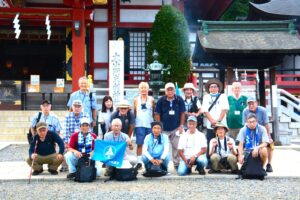 今日初めての集合写真