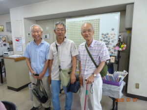 ７/７　3名参加