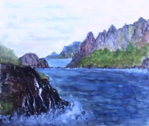 北海道　利尻島ぺシ岬