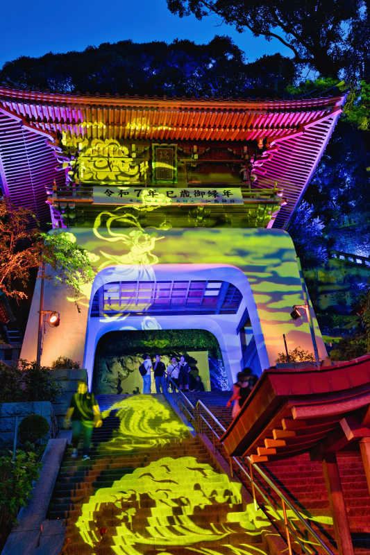 江の島灯籠祭りー1