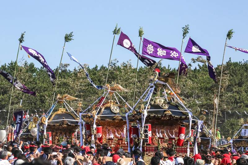 茅ヶ崎名物浜降祭ー1