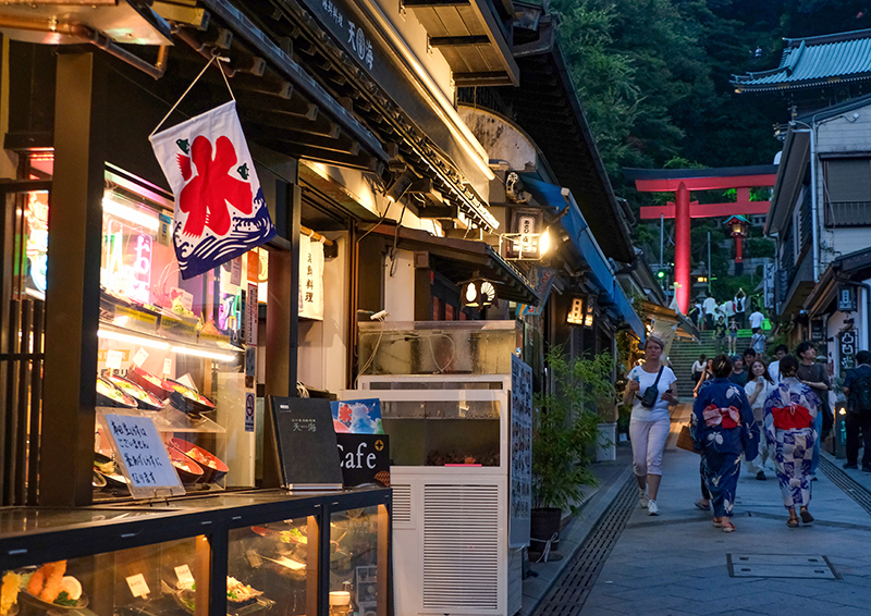 夏の江の島夜景ー5