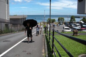 うみかぜの路から少し離れ