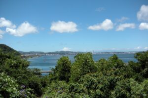 展望台を越えたあたりで