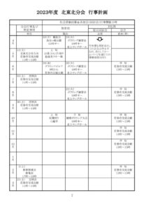 ★⑦ページ７　北東北分会行事計画のサムネイル