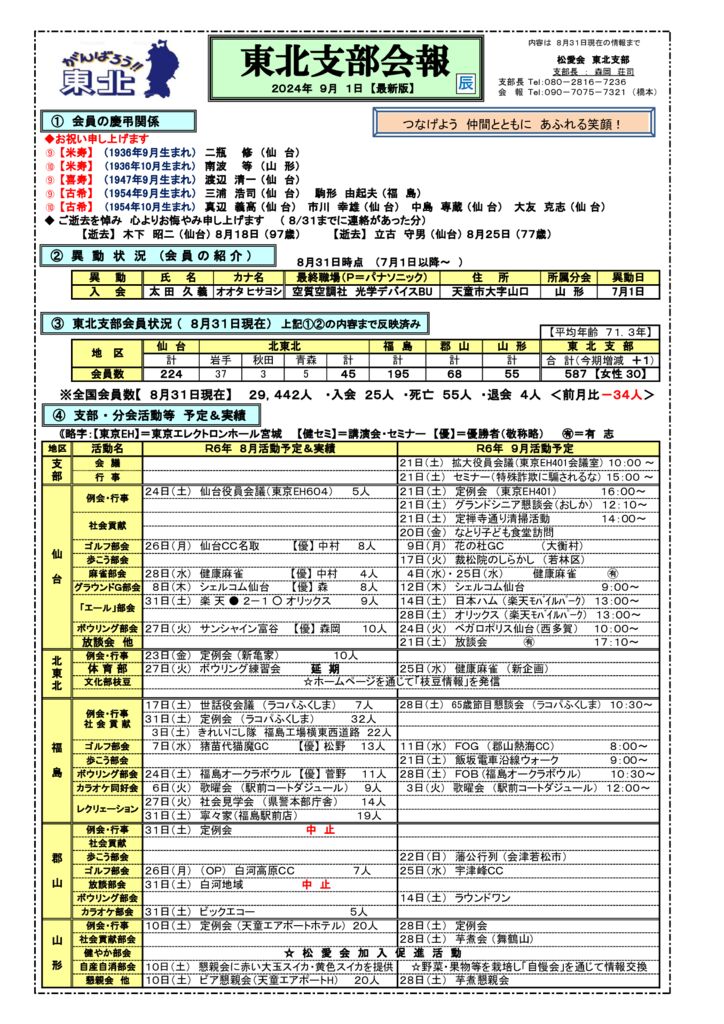 2024年9月会報のサムネイル