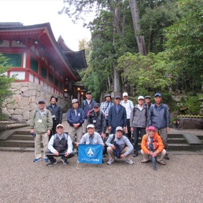 石上神宮にて記念撮影